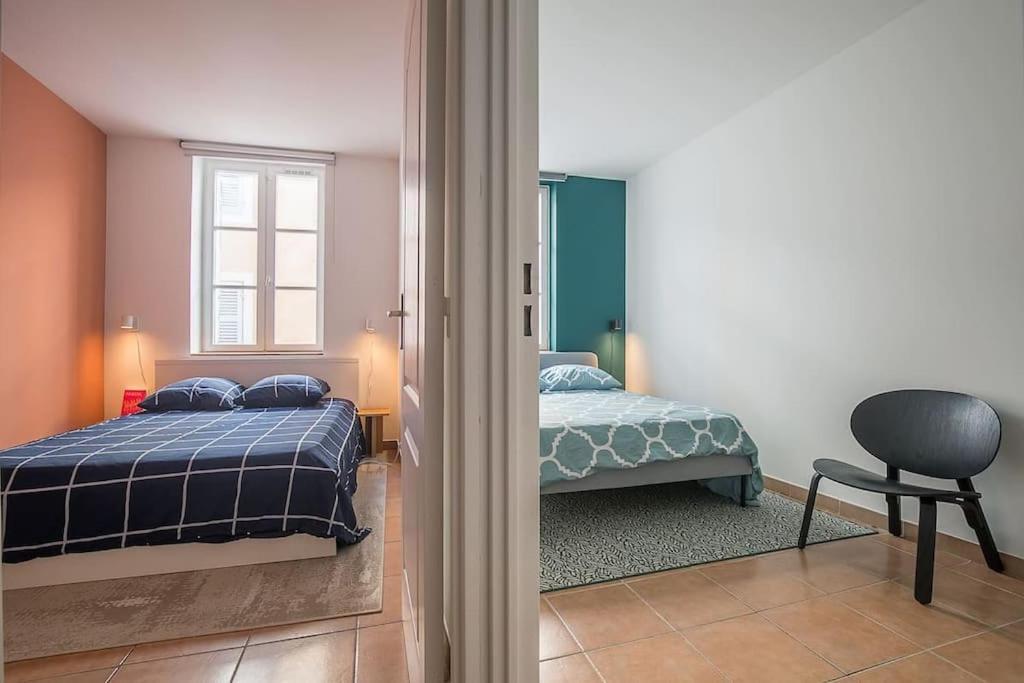 Rare Appart 2 Chambres En Duplex Design Au Panier Marseille Kültér fotó
