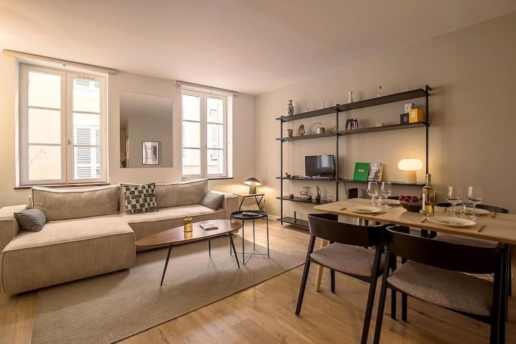 Rare Appart 2 Chambres En Duplex Design Au Panier Marseille Kültér fotó