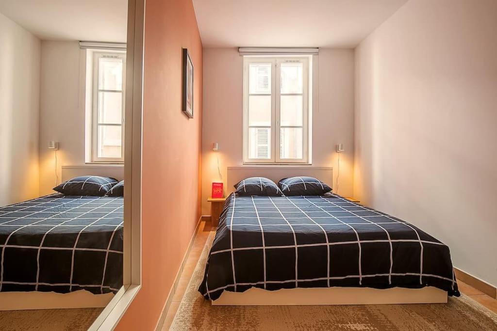 Rare Appart 2 Chambres En Duplex Design Au Panier Marseille Kültér fotó
